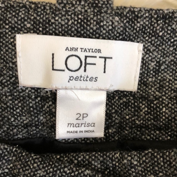 Loft Grey Dress Pants - Picture 3 of 4